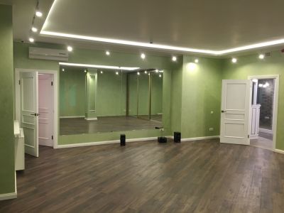 Ремонт танцевальной студии